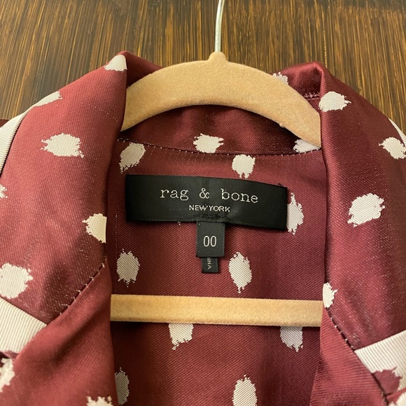 rag & bone Bonnie Polka Dot Blazer - Picture 9 of 13